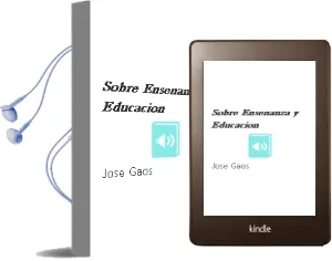 Descargar AudioLibro Sobre Enseñanza y Educacion de Jose Gaos año 1990