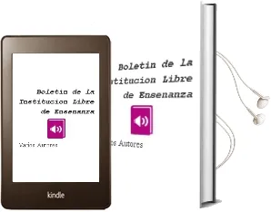 Descargar AudioLibro Boletin de la Institucion Libre de Enseñanza de Varios Autores año 1990