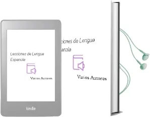 Descargar AudioLibro Lecciones de Lengua Española de Varios Autores año 1990
