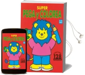 Descargar AudioLibro Super Pega y Colorea (3-6 Años): Contiene 128 Pegatinas de Jordi Busquets año 2001