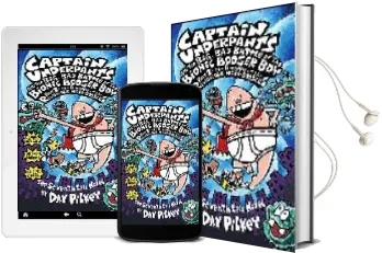 Descargar AudioLibro Captain Underpants and the big bad Battle of the Bionic Booger bo y Part 2: The Revenge of the Ridicolous Robo-Boogers de Dav Pilkey año 2003