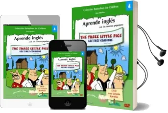 Descargar AudioLibro The Three Little Pigs = los Tres Cerditos (Incluye Dvd) (Ed. Bili Ngüe Ingles-Español) de Ana Merino año 2009