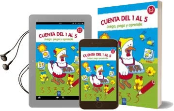 Descargar AudioLibro Cuenta del 1 al 5 (Juega, Pega y Aprende) (Libro con Adhesivos) de Varios Autores año 2011