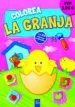 AudioLibro Colorea la Granja. Pollito (Con Adhesivos Reutilizables) de Varios Autores