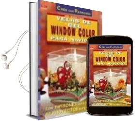 Descargar AudioLibro Velas de gel con Motivos de Window Color para Navidad (Crea con p Atrones) de Maria Eigi año 2013