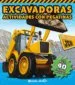 AudioLibro Jcb: Excavadoras: Actividades con Pegatinas de Varios Autores