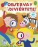 AudioLibro Observa y Diviertete (Cuaderno de Actividades con Stickers) de Varios Autores