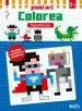 AudioLibro Pixel art Colorea - Superheroes de Varios Autores
