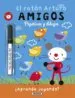 AudioLibro Amigos, Pegatinas y Dibujos de Varios Autores