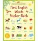 AudioLibro First Words Sticker Book de Varios Autores