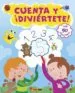 AudioLibro Cuenta y Diviertete (Cuaderno de Actividades con Stickers) de Varios Autores