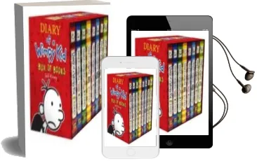 Descargar AudioLibro The Diary of a Wimpy ( box of Books 1-9) de Jeff Kinney año 2015