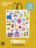 AudioLibro Tiendas con Pegatinas Cool de Jenny Bowers