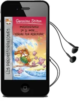 Descargar AudioLibro Los Prehistorratones 9: Muerdosaurio en el mar ¡Tesoro por Rescatar! de Geronimo Stilton año 2015