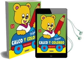 Descargar AudioLibro Con Osito 3-6 Años: Super Calco y Colorea de Varios Autores año 2016