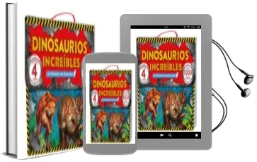 Descargar AudioLibro Dinosaurios Increibles: Actividades con Pegatinas: Incluye 1000 Pegatinas Bestiales de Varios Autores año 2016