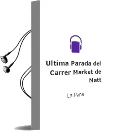 Descargar AudioLibro Última Parada del Carrer Market de Matt De La Peña año 2016
