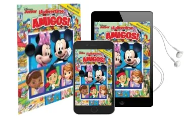 Descargar AudioLibro A Divertirse Amigos, Disney Junior, Busca Encuentra de Varios Autores año 2016