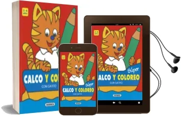Descargar AudioLibro Con Gatito 3-6 Años: Super Calco y Coloreo de Varios Autores año 2016