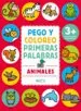 AudioLibro Animales (Pego y Coloreo Primeras Palabras) de Varios Autores