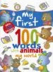 AudioLibro My World With 120 Stickers, my First 100 Words With Animals de Varios Autores