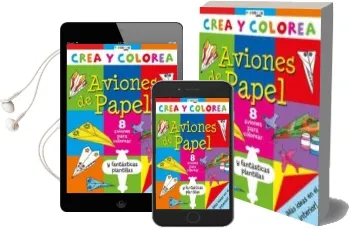 Descargar AudioLibro Aviones de Papel (Crea y Colorea) de Varios Autores año 2017