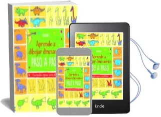 Descargar AudioLibro Dibujo Dinosaurios Paso a Paso de Fiona Watt año 2017
