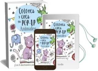 Descargar AudioLibro Colorea y Crea tu Pop-Up: Animales de Elizabeth Golding año 2018