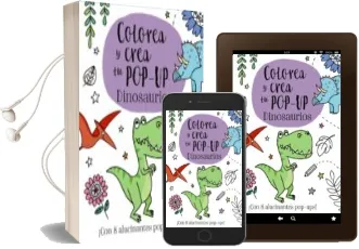 Descargar AudioLibro Colorea y Crea tu Pop-Up: Dinosaurios de Elizabeth Golding año 2018