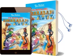 Descargar AudioLibro Pack tea Stilton 11: En Busca del Escarabajo Azul + Parche de Tea Stilton año 2018