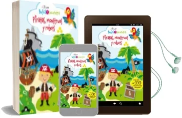 Descargar AudioLibro Mi Primer Busca y Encuentra: Piratas, Monstruos y Robots de Svetlana Peskin año 2018