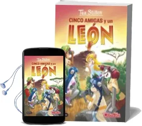 Descargar AudioLibro Pack tea Stilton 17: Cinco Amigas y un Leon + Parche de Tea Stilton año 2018
